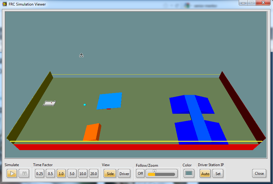 FRC LabVIEW Robot Simulator